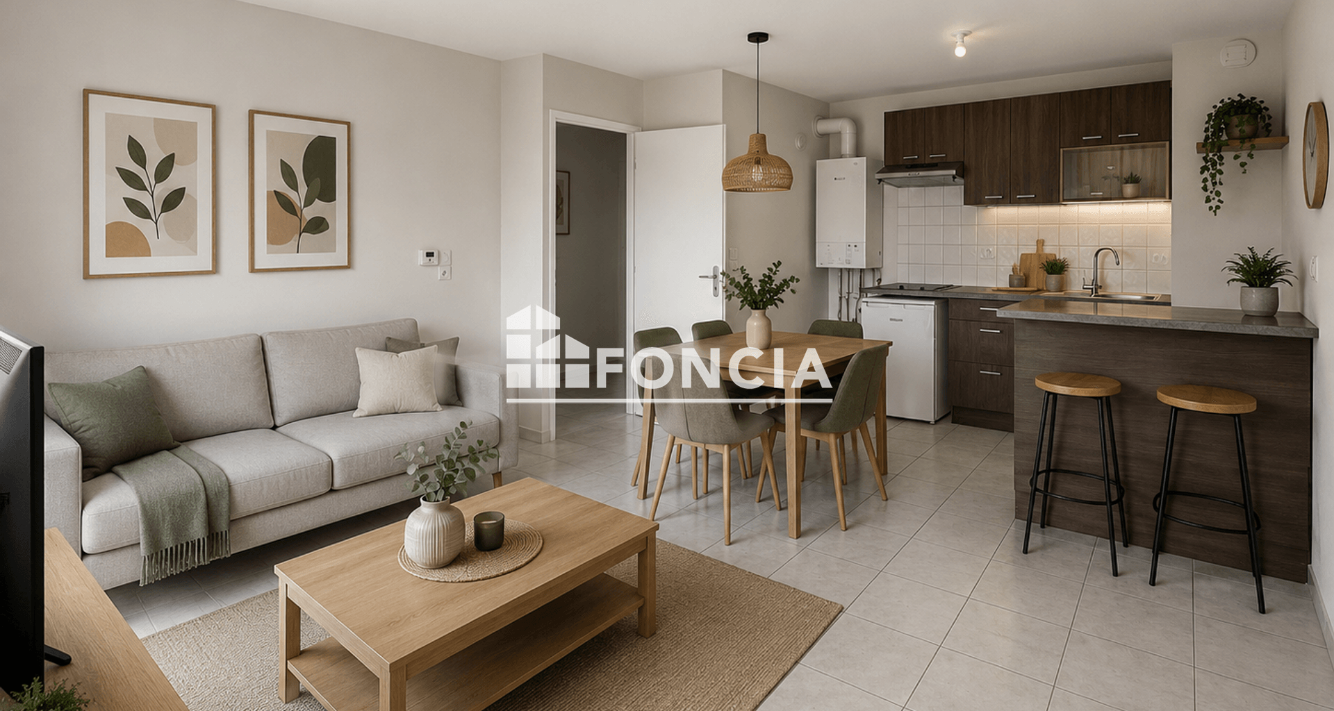Appartement 2 pièces (41 m²) à vendre - Douai (59500)