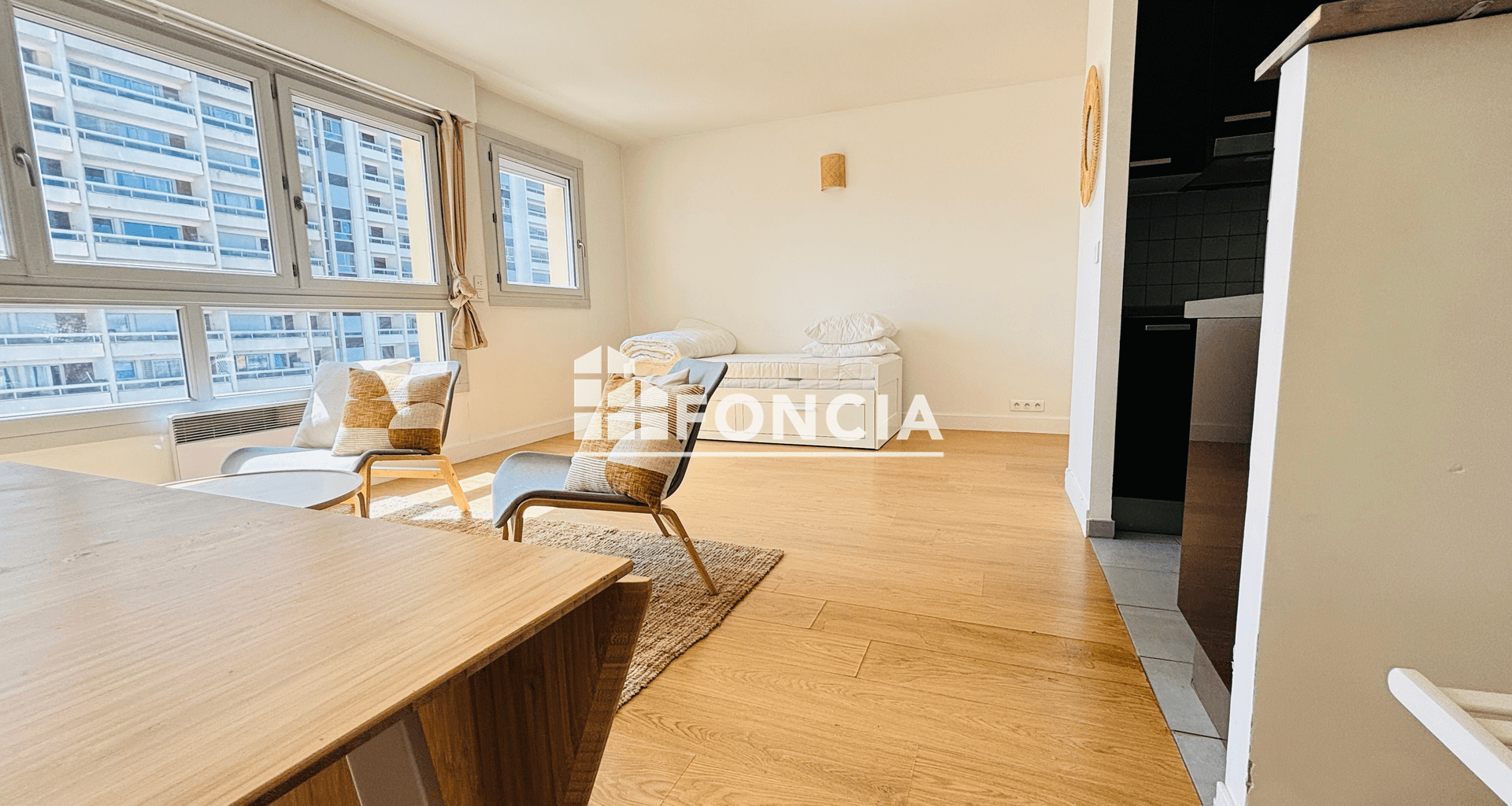 Studio meublé (33.1 m²) à louer - Issy-les-moulineaux (92130)