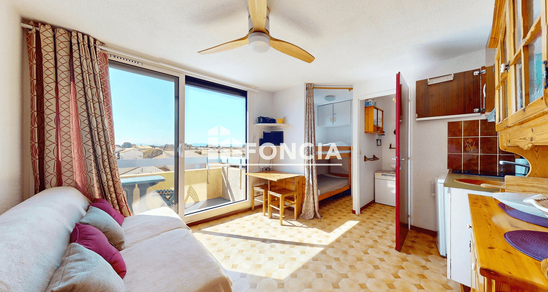 Studio (16 m²) à vendre - Saint-cyprien (66750)