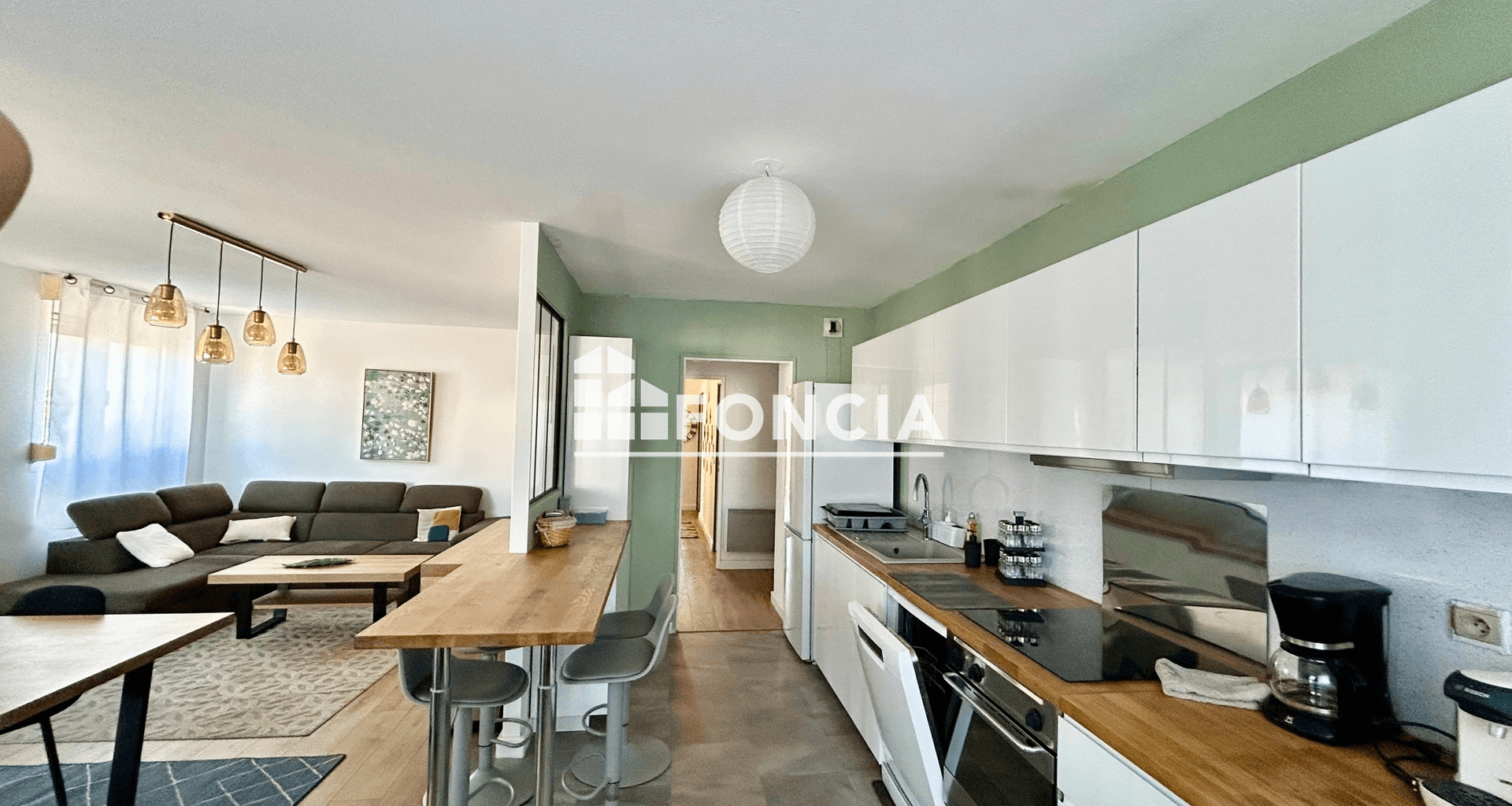 Appartement meublé 4 pièces (91.01 m²) à louer - Lyon 3ᵉ (69003)