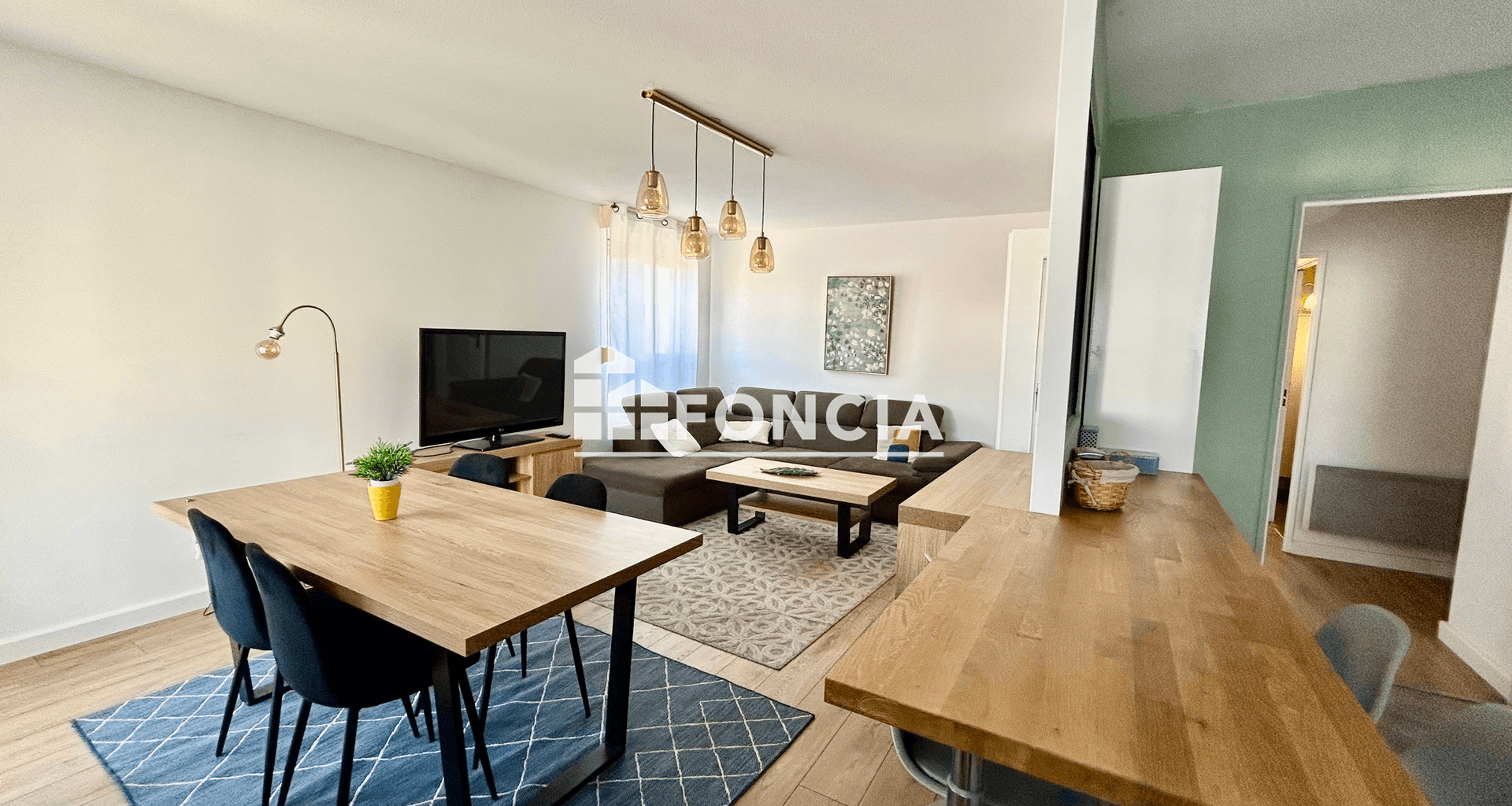 Appartement meublé 4 pièces (91.01 m²) à louer - Lyon 3ᵉ (69003)
