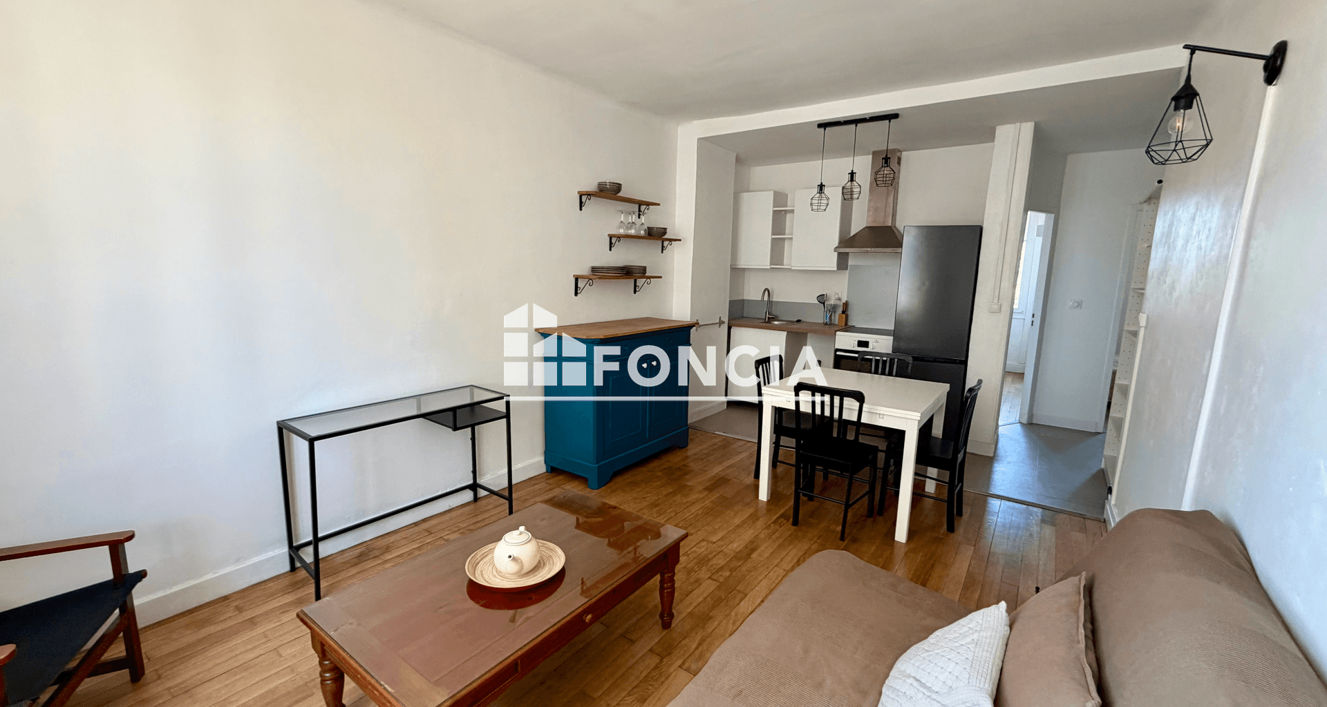Appartement meublé 3 pièces (47.25 m²) à louer - Villeurbanne (69100)