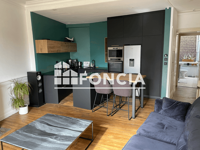 Appartement meublé 3 pièces (61.5 m²) à louer - Rennes (35000)