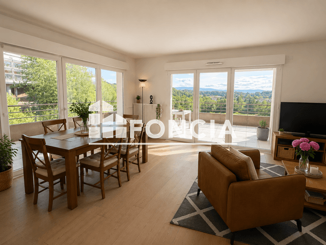 Appartement meublé 4 pièces (95.35 m²) à louer - Saint-julien-en-genevois (74160)