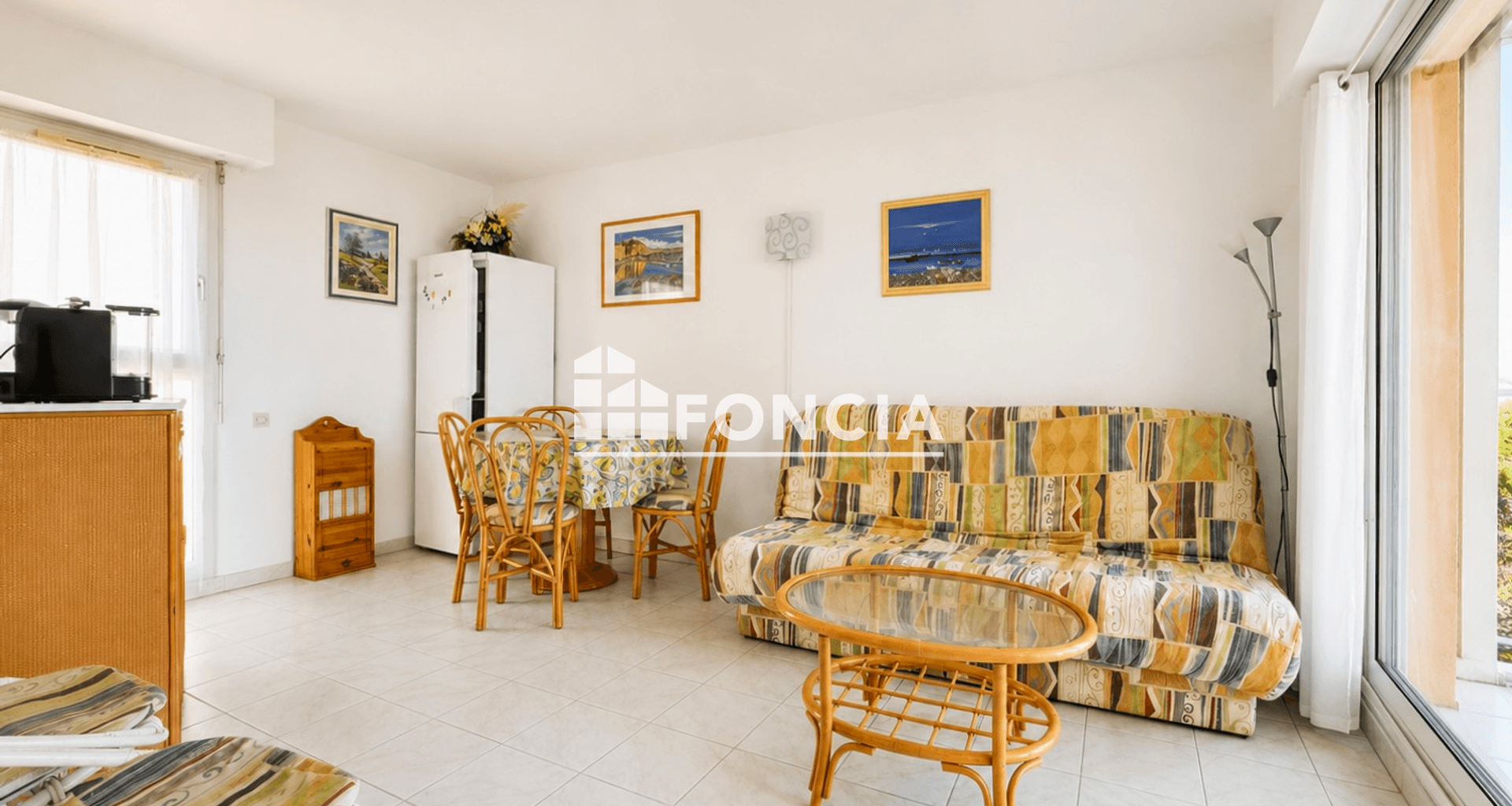 Appartement 2 pièces (38.47 m²) à vendre - Le Cap D'agde (34300)