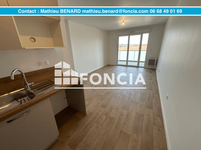 Appartement 2 pièces (45.28 m²) à louer - Petit-couronne (76650)