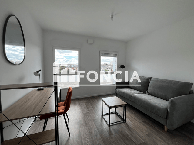 Studio meublé (19.6 m²) à louer - Le Mans (72000)