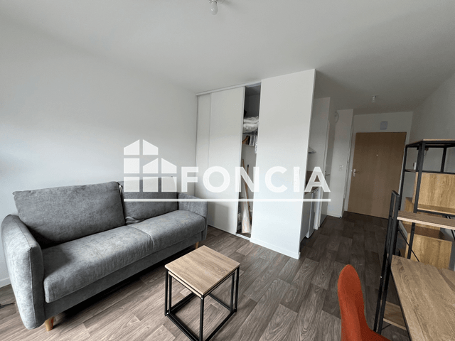 Studio meublé (19.6 m²) à louer - Le Mans (72000)