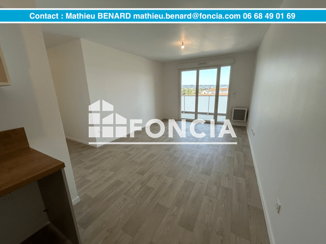 Appartement 2 pièces (45.37 m²) à louer - Petit-couronne (76650)
