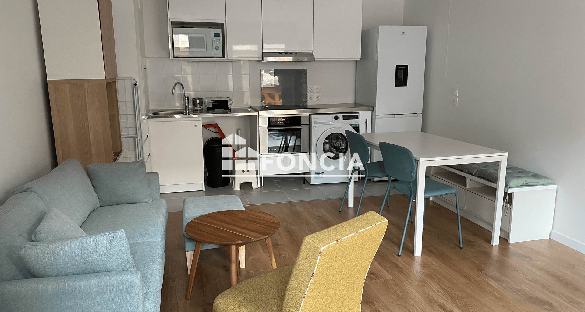 Appartement meublé 2 pièces (40.01 m²) à louer - Mantes-la-jolie (78200)