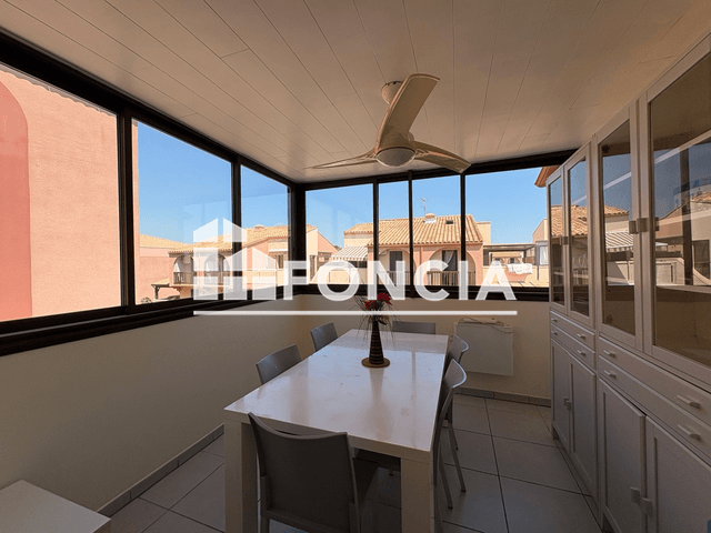 Appartement meublé 2 pièces (39.38 m²) à louer - Port Leucate (11370)