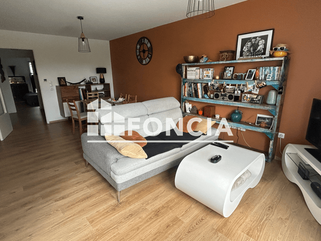Appartement meublé 3 pièces (64.21 m²) à louer - Mons En Baroeul (59370)