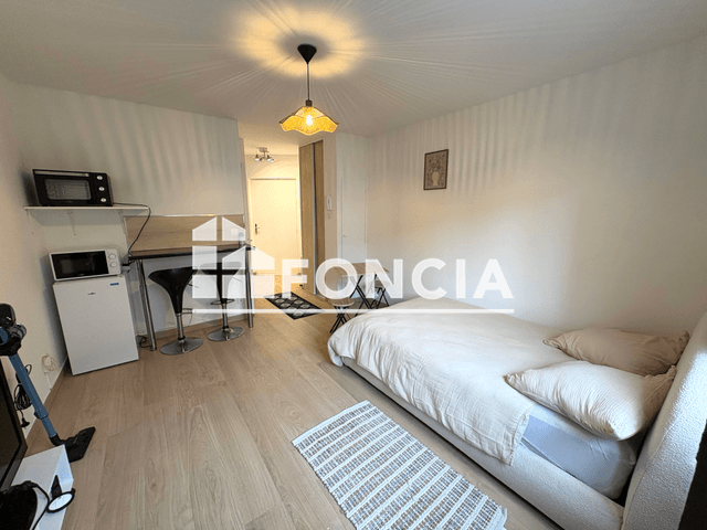 Studio meublé (21.96 m²) à louer - Le Havre (76600)