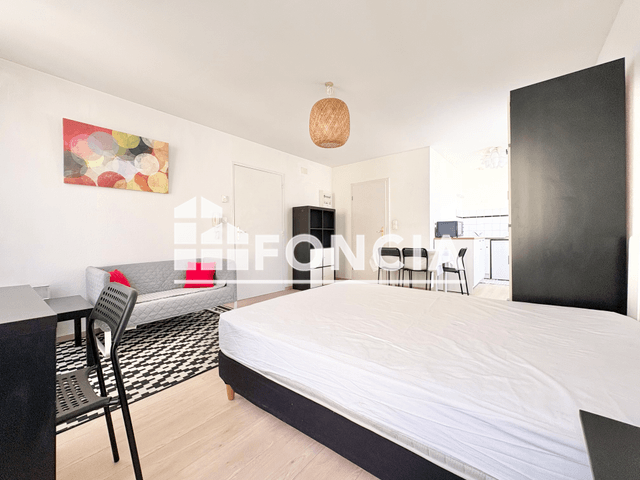 Studio meublé (28.32 m²) à louer - Metz (57000)