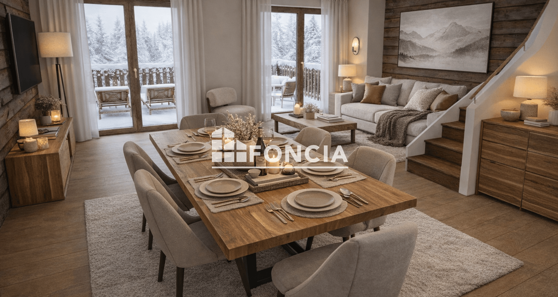 Appartement 5 pièces (91.91 m²) à vendre - Aime-la-plagne (73210)