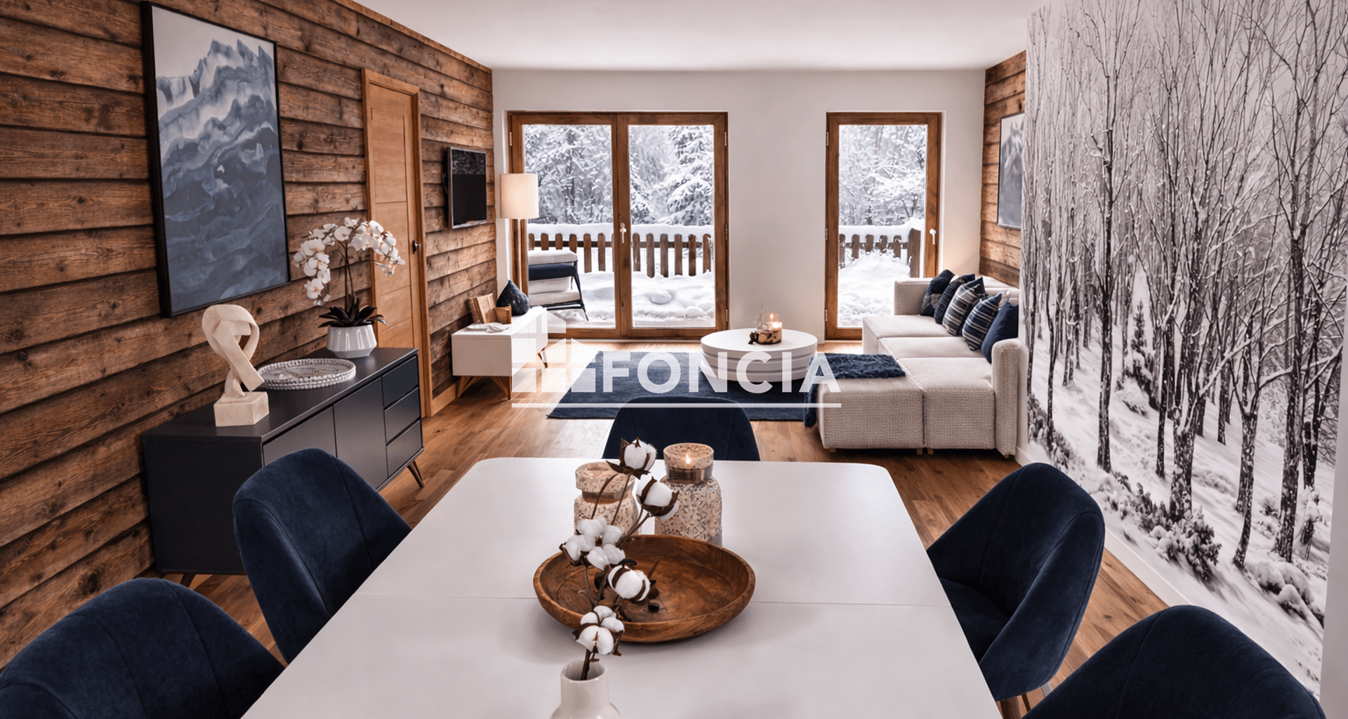 Appartement 5 pièces (92.76 m²) à vendre - Aime-la-plagne (73210)
