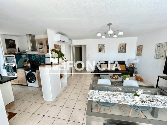 Appartement meublé 3 pièces (60.8 m²) à louer - Lattes (34970)