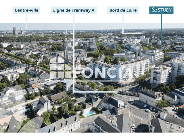 Appartement meublé 2 pièces (34.34 m²) à louer - Orleans (45100)