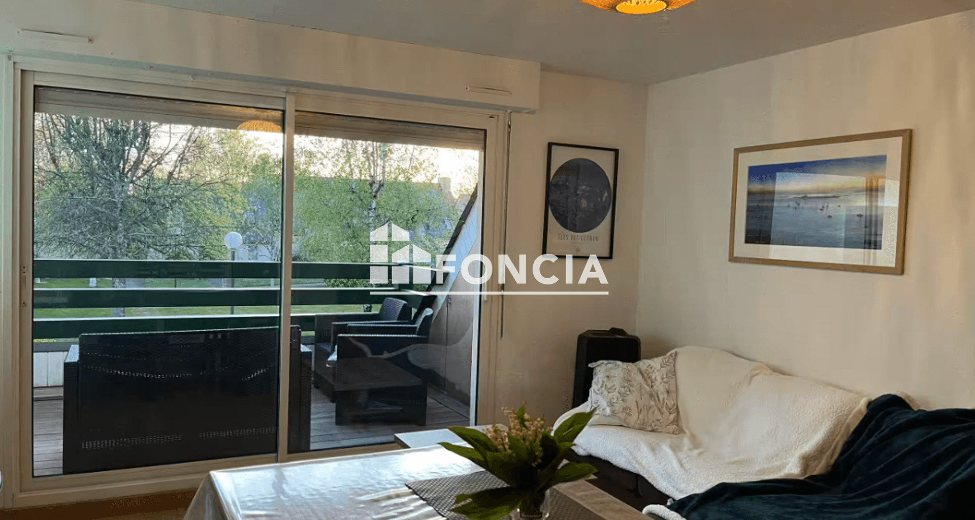 Appartement meublé 3 pièces (50.92 m²) à louer - La Forêt-fouesnant (29940)