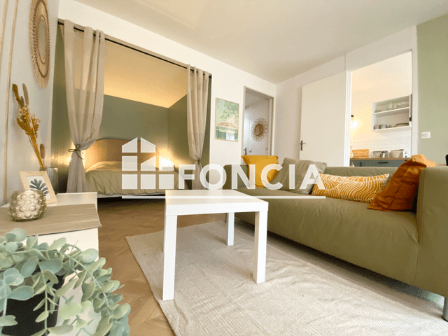 Studio meublé (33.1 m²) à louer - Reims (51100)