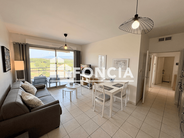 Appartement meublé 3 pièces (49.56 m²) à louer - Biot (06410)