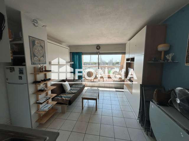 Studio meublé (23.01 m²) à louer - Port Camargue (30240)