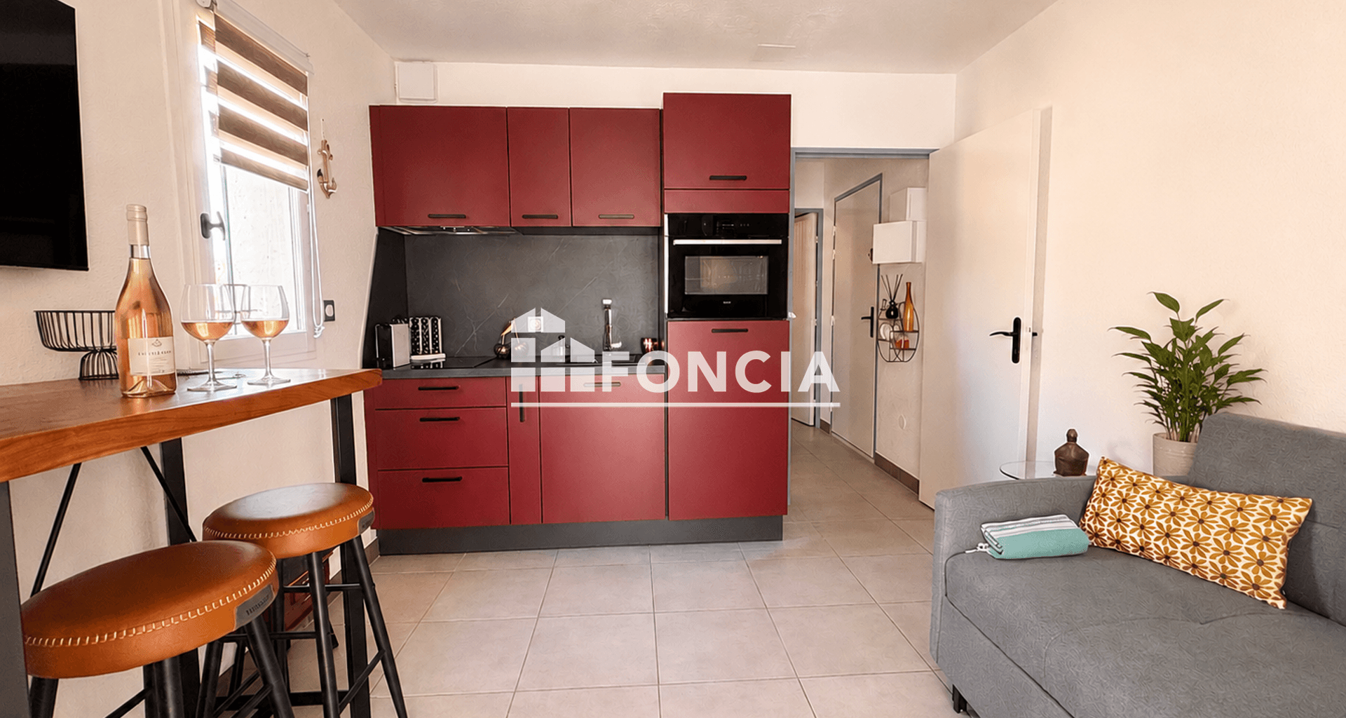 Appartement 2 pièces (21.5 m²) à vendre - La Londe-les-maures (83250)