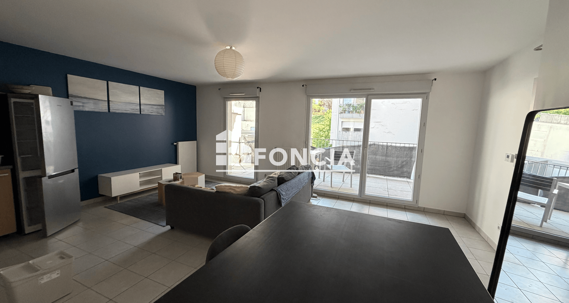 Appartement meublé 3 pièces (62.88 m²) à louer - Villeurbanne (69100)