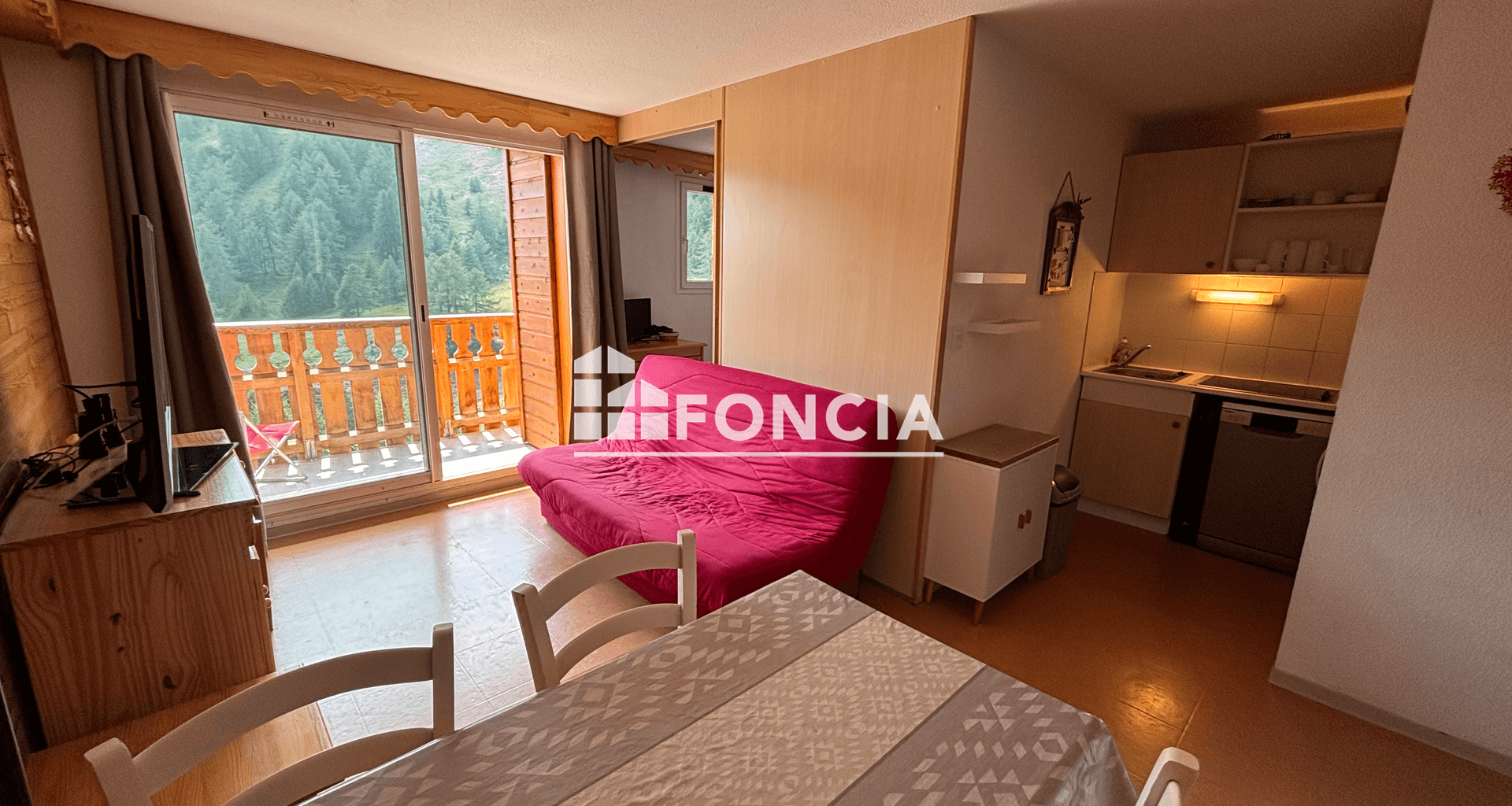 Appartement 3 pièces (35 m²) à vendre - La Foux D'allos (04260)