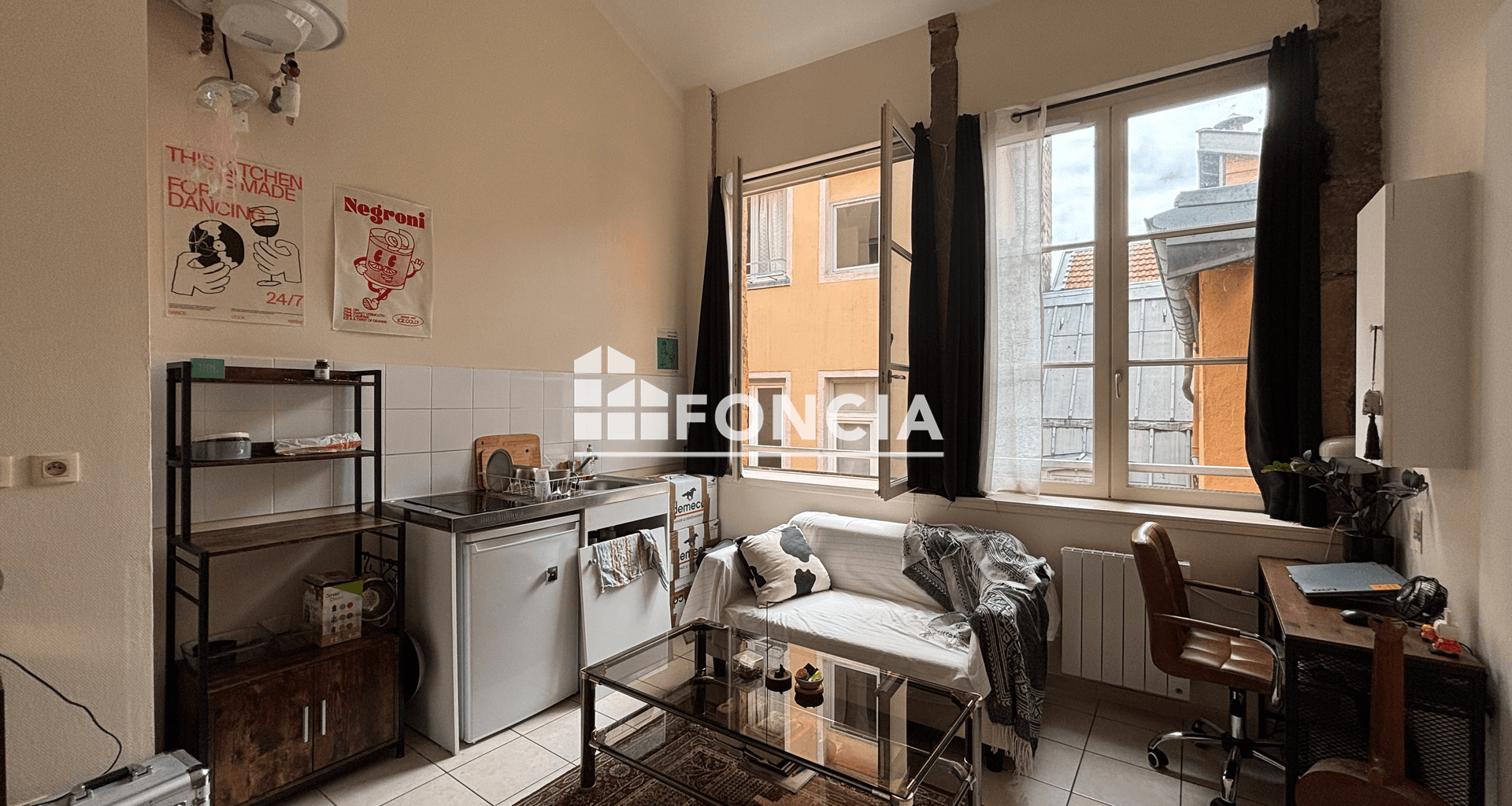 Studio (19.54 m²) à louer - Lyon 1ᵉʳ (69001)