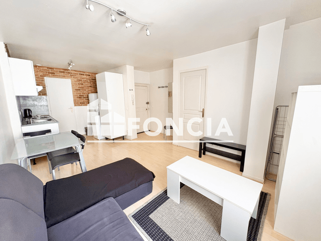 Appartement meublé 2 pièces (33.87 m²) à louer - Metz (57000)