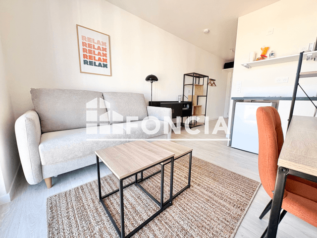 Studio meublé (19.14 m²) à louer - Metz (57000)