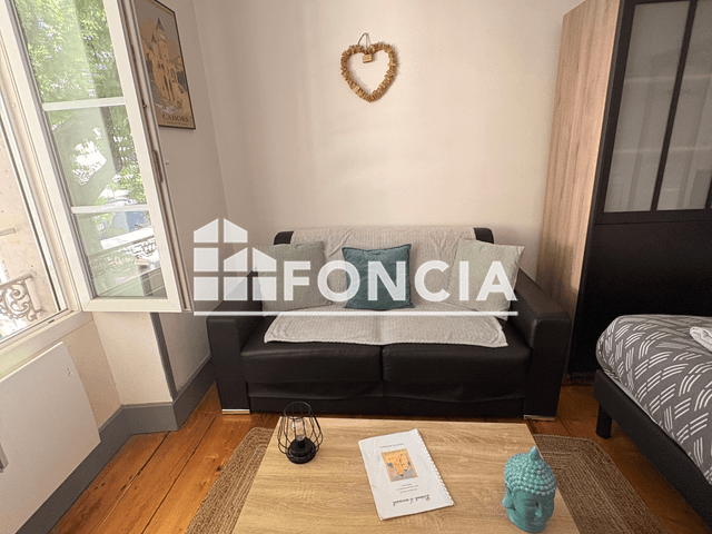 Studio meublé (26.4 m²) à louer - Cahors (46000)