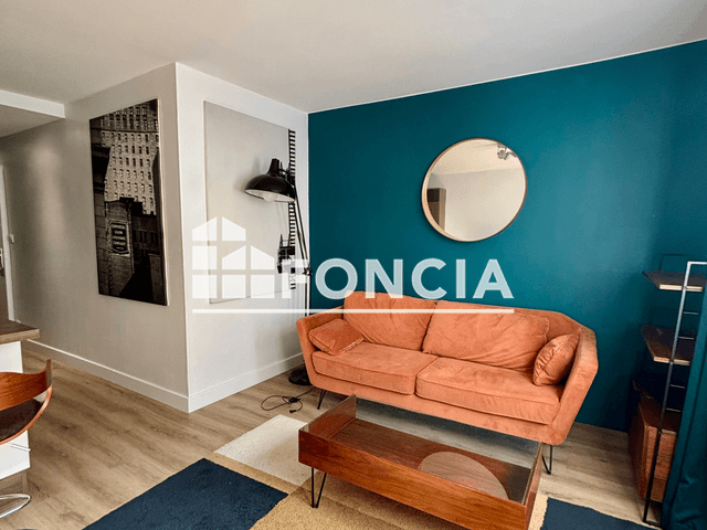 Appartement meublé 2 pièces (36.2 m²) à louer - Nantes (44000)