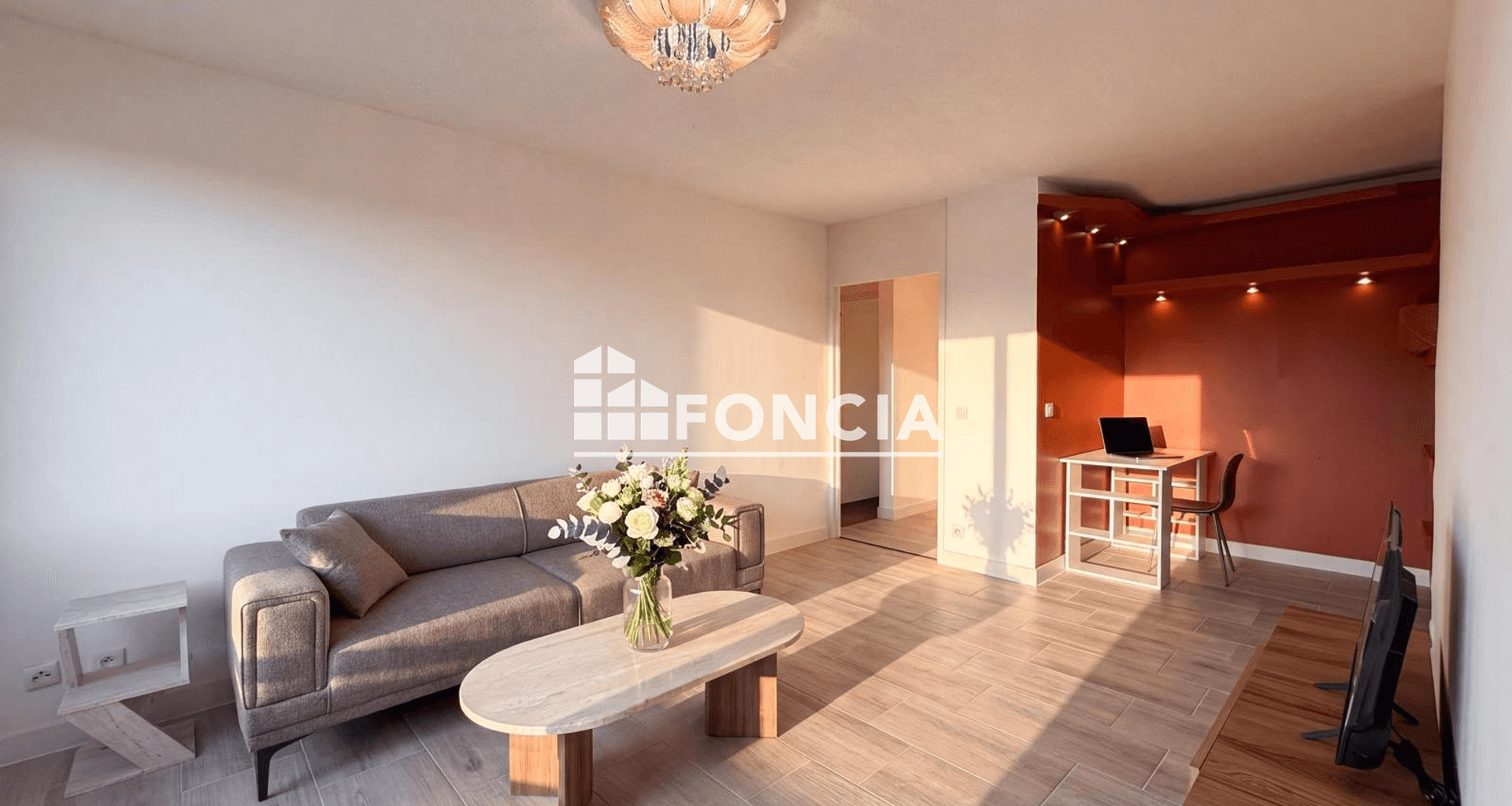 Appartement meublé 3 pièces (66.79 m²) à louer - Lyon 8ᵉ (69008)