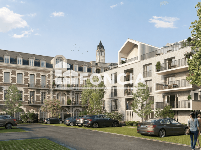 Appartement 3 pièces (62.3 m²) à louer - Arras (62000)