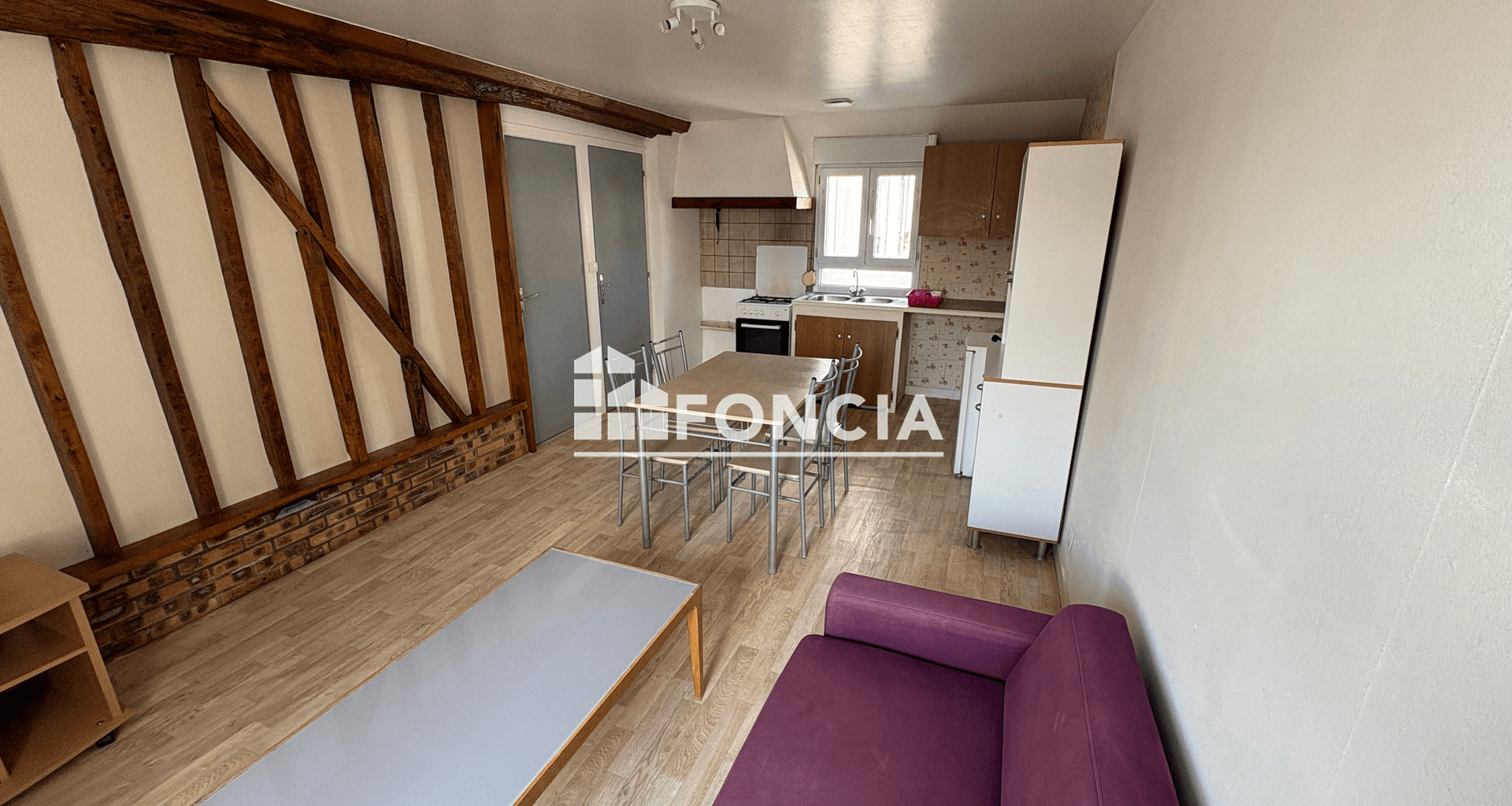 Appartement meublé 2 pièces (40 m²) à louer - Flers (61100)