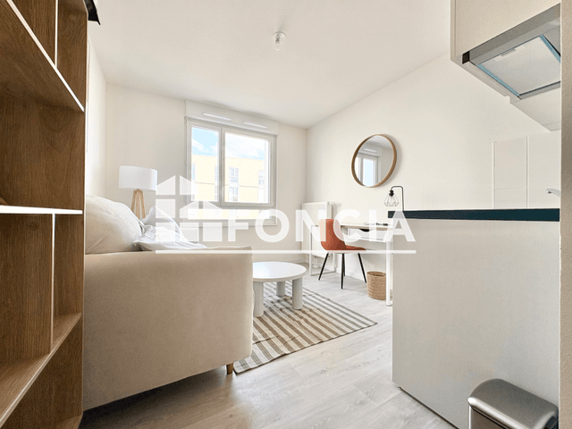Studio meublé (19.2 m²) à louer - Metz (57000)