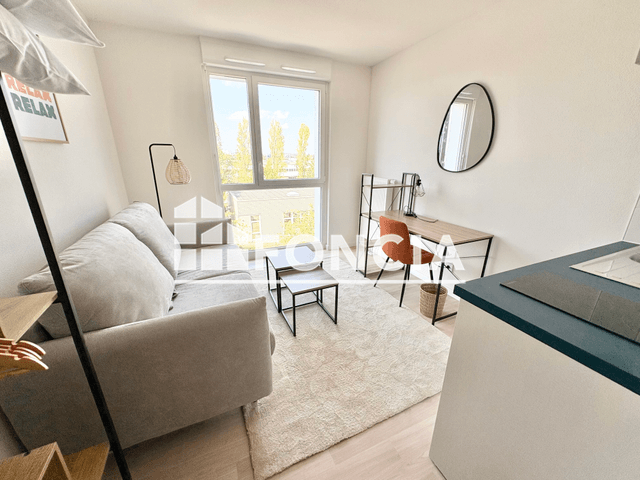 Studio meublé (19.17 m²) à louer - Metz (57070)