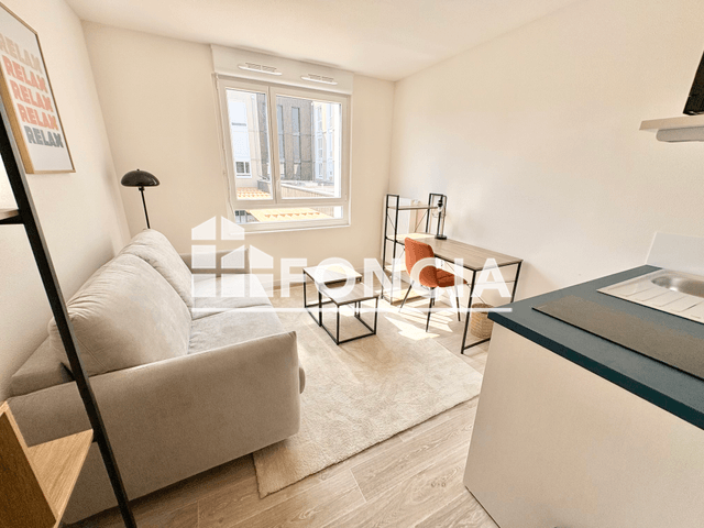 Studio meublé (19.2 m²) à louer - Metz (57000)