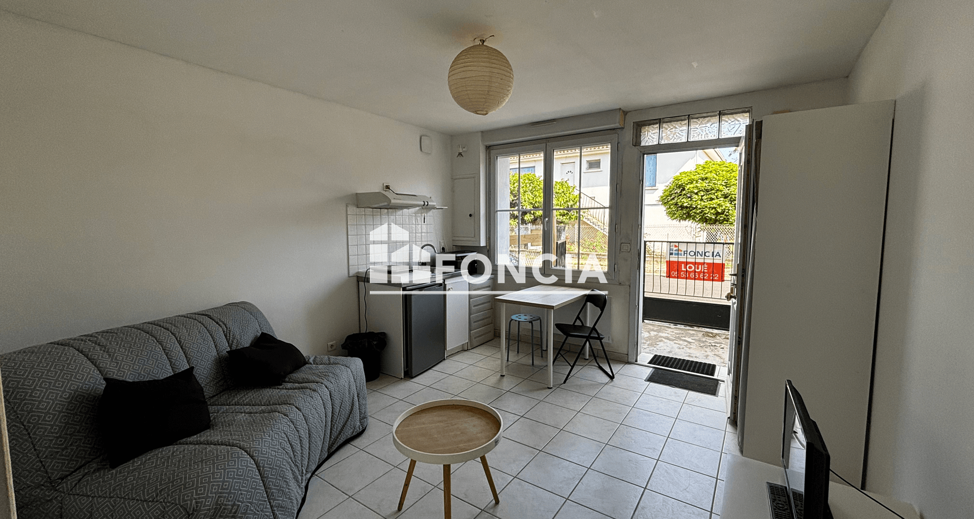 Studio meublé (19.44 m²) à louer - Le Passage (47520)
