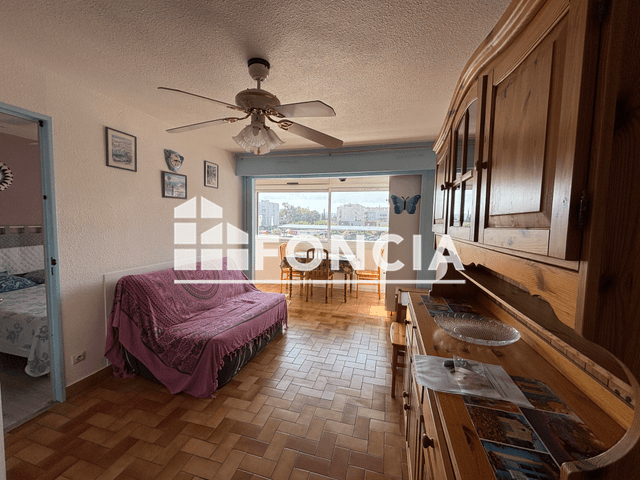 Appartement meublé 2 pièces (33.85 m²) à louer - Le Lavandou (83980)