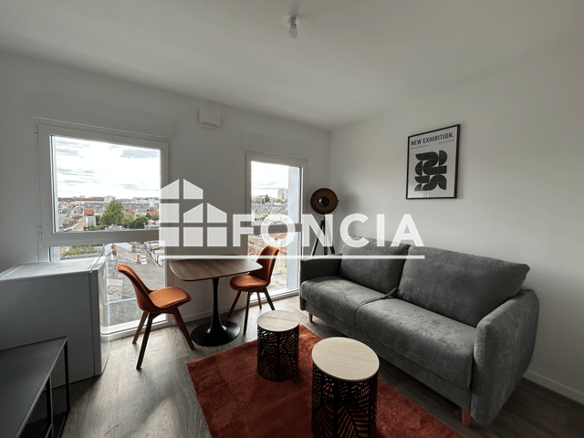 Studio meublé (19.8 m²) à louer - Le Mans (72000)