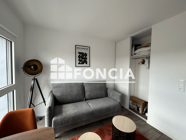 Studio meublé (19.8 m²) à louer - Le Mans (72000)