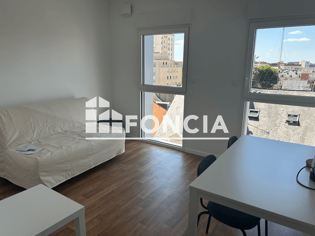 Studio meublé (19.8 m²) à louer - Le Mans (72000)