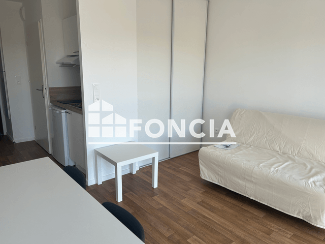 Studio meublé (19.8 m²) à louer - Le Mans (72000)