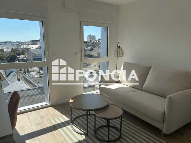 Studio meublé (19.6 m²) à louer - Le Mans (72000)