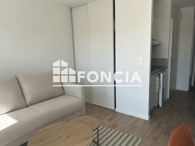 Studio meublé (19.6 m²) à louer - Le Mans (72000)