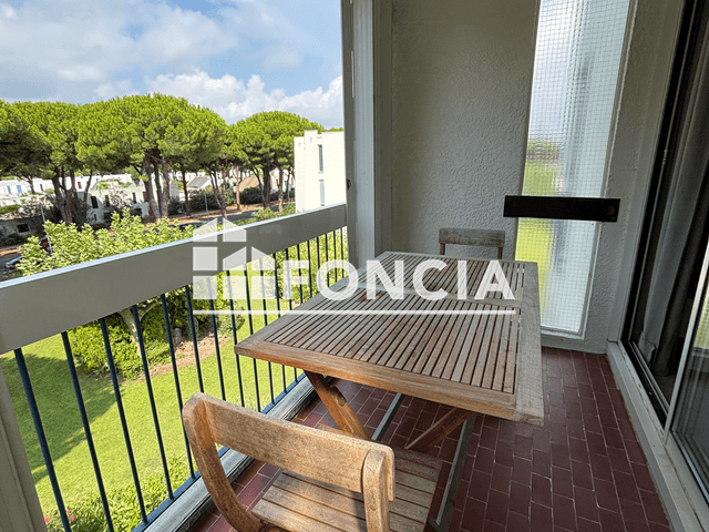Appartement meublé 2 pièces (34.65 m²) à louer - La Grande Motte (34280)