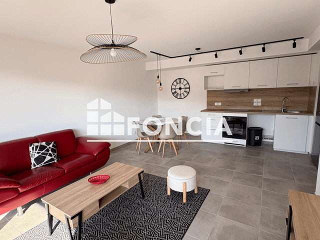 Appartement meublé 3 pièces (60.29 m²) à louer - Thonon Les Bains (74200)